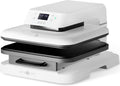 HTVRONT Prensas de impresión, Prensa de calor automática para camisetas de 38 x 38 cm con liberación automática, prensa de calor profesional para