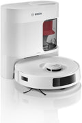 BCRD1W de Bosch Electrodomésticos, robot aspirador, Bosch - Robot Aspirador Spotless +, aspira y friega, Potencia 11.000 Pa², Almohadilla húmeda Fija