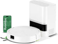 Robot aspirador iRobot, Roomba 115 Combo con Base AutoEmpty, Robot 2en1, Potencia de succión 15000 Pascales, Cepillo Lateral Flexible, Mopa de fregado