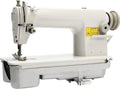 Generic Máquinas de coser básica, Máquina de coser industrial resistente, puntada recta para múltiples capas de telas