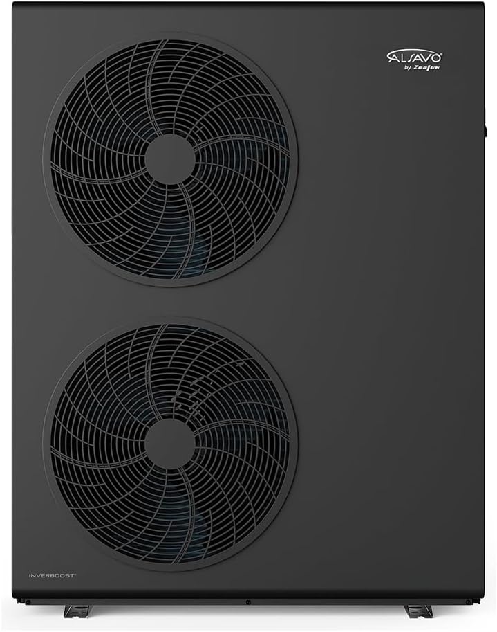 Bombas de calor ALSAVO, R32 Bomba De Calor Aire-Agua 16 kW Monobloque & Monofásica A+++ Calefacción Refrigeración ACS