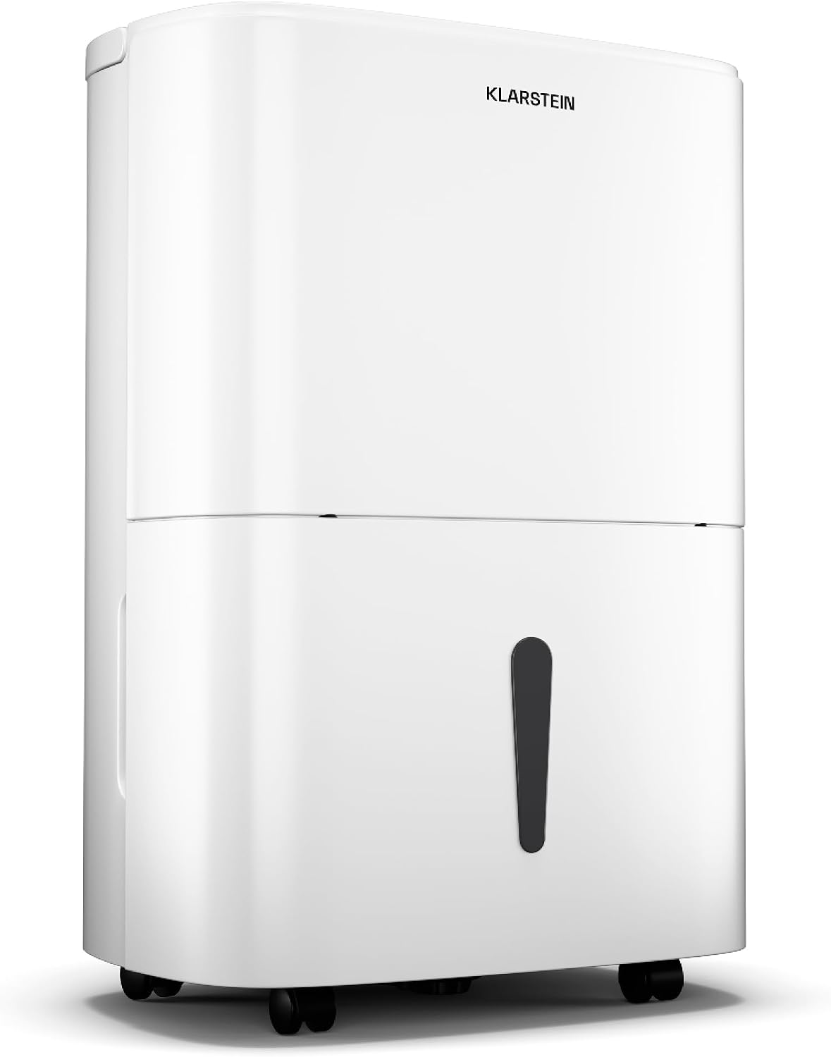 KLARSTEIN Deshumidificador, DryFy 20L deshumidificador - 400w, 20l/día, depósito de 5l, 46dB silencioso, modo secado ropa, auto-swing, timer 24h