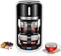 Teteras de té caliente Tea Machine black silver TA 1200 (TA 1200), Rommelsbacher