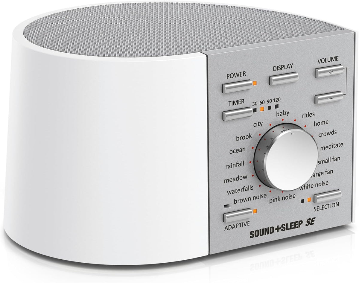 Musicoterapia Sound+Sleep SE Edición Especial Máquina de Sonido del Sueño de Alta Fidelidad con Sonidos Naturales Reales, Sonidos de Ventilador