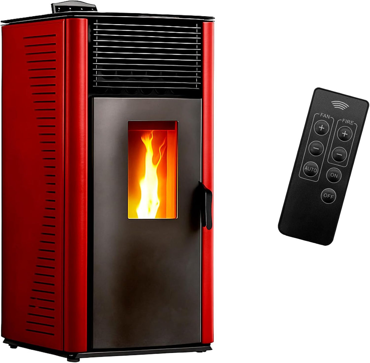 Calefacción de pellet Estufa de pellets de aire Anita 12 kW Burdeos Sannover, Sannover Thermique