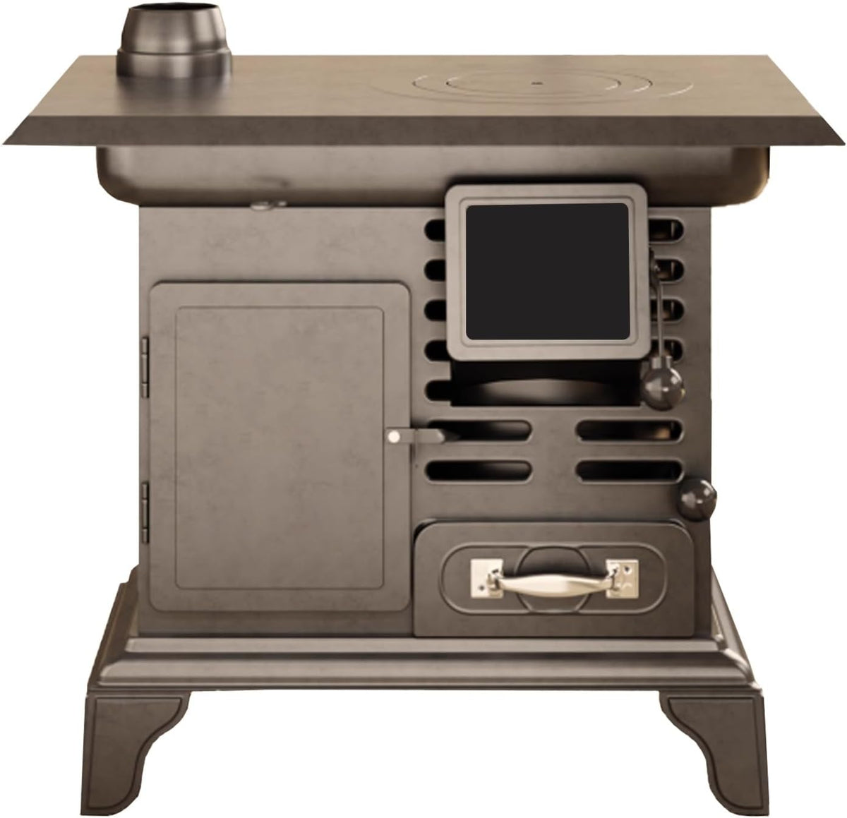 Hornos chimenea de Generic, Estufa De Pellets, Estufa De LeñA For Interiores con Orificios De DisipacióN De Calor Ampliados, Compatible con Diversos