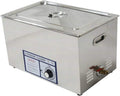 Suministros de limpieza de laboratorio Limpiador ultrasónico comercial 30L limpiador ultrasónico de piezas limpiador de acero inoxidable profesional