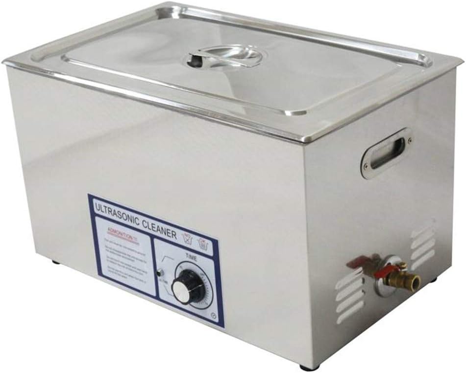 Suministros de limpieza de laboratorio Limpiador ultrasónico comercial 30L limpiador ultrasónico de piezas limpiador de acero inoxidable profesional