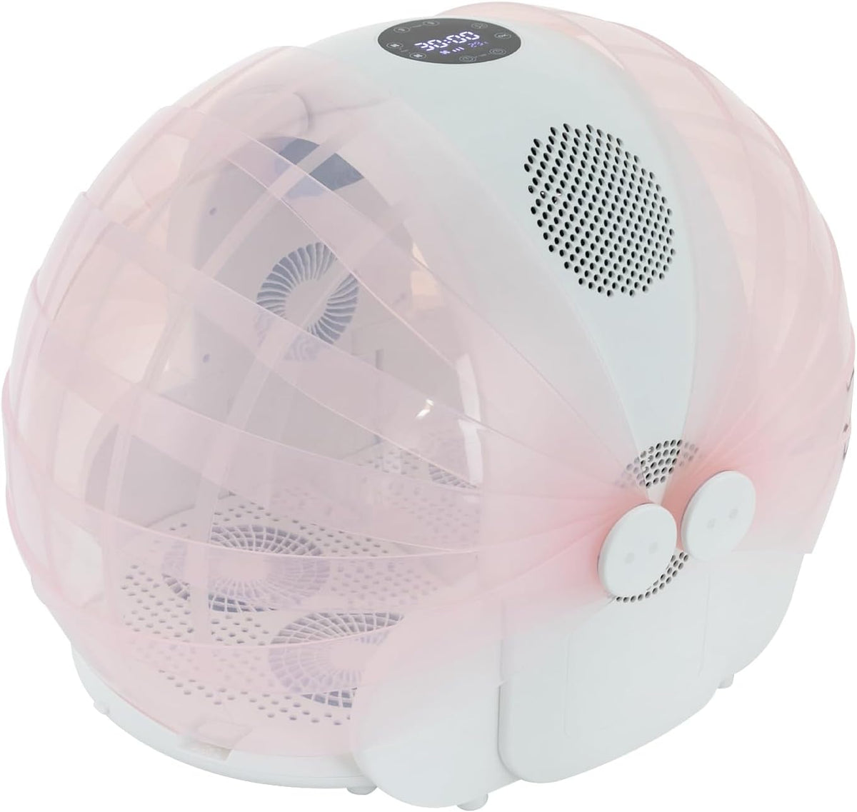 Akuoyiexemye Accesorios para el pelo, Armario seco portátil para mascotas, 8 ventiladores, secado a 360°, 600 W, temperatura ajustable para gatos y