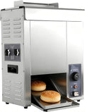 Tostadora Tostador de Pan Profesional de Cadena, Calentador Automático de Pan de Hamburguesa de 2000W, Alimenticio, Doble Entrada Grosor Y Temperatura