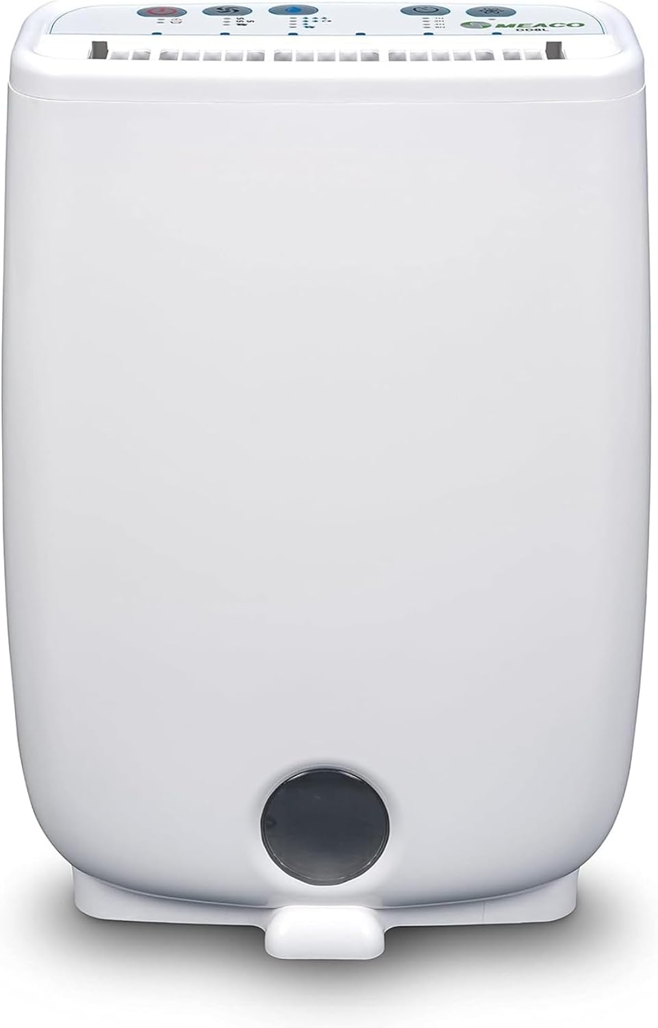 DD8L de Meaco, deshumidificador, Meaco 8L/día, Silencioso, compacto y de bajo consumo, ideal para interiores, con sistema inteligente y control