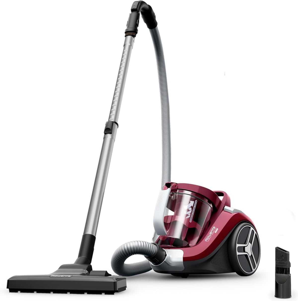 Aspiradoras de trineo Compact Power XXL - Aspiradora sin bolsa, motor bajo consumo, 900 W, filtración ciclónica avanzada de 3 niveles, depósito de