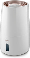 Humidificadores de habitación individual Humidificador Serie 3000, 45 m², 99, 97% menos bacterias (NanoCloud), 300 ml/h, 3 velocidades, Modo Sueño