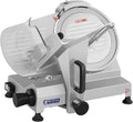 RCAM-250 de Royal Catering, cortafiambr, Cortadora De Fiambre (48 x 38 x 37 cm, 150 W, Espesor de corte 0-12 cm, Tamaño de la cuchilla Ø 250 mm