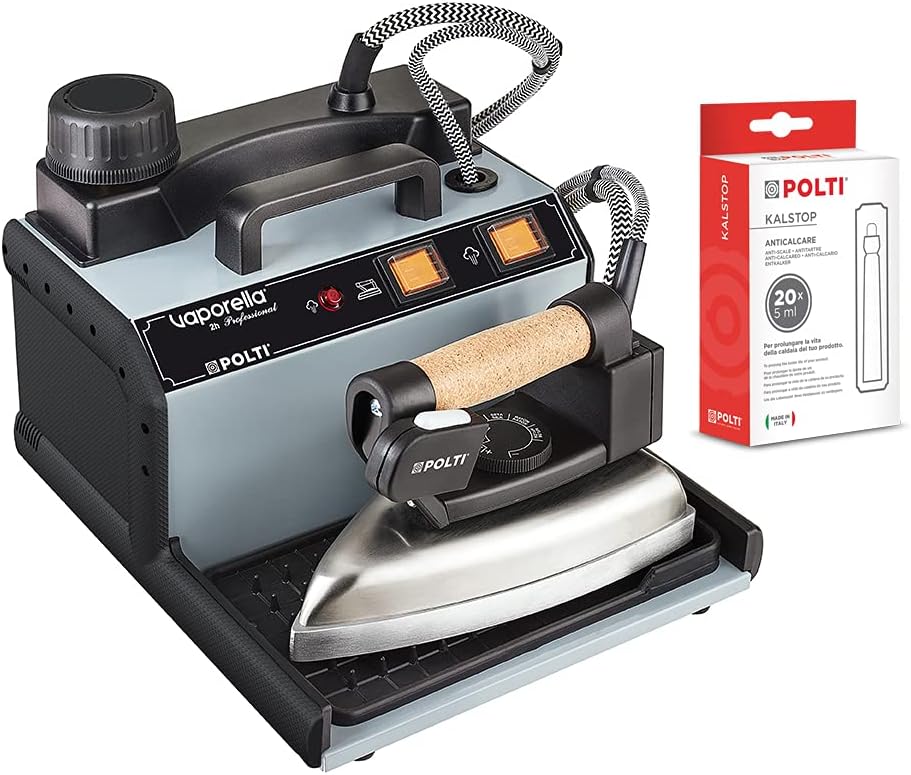 Polti Centros de planchado, Vaporella 2H Pro Kalstop, Plancha de Vapor con Caldera