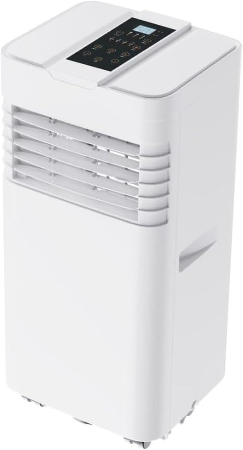Aire acondicionado portátil Portatil 4 en 1 Frio Calor Ventilador Deshumidificador 9000 BTU Unidad AC con Temporizador 24 Horas Clase Energetica A