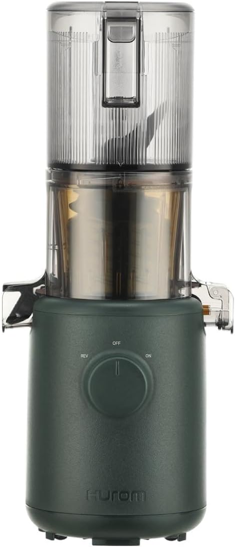 H310 de Hurom, licuadoras single auger, Slow Juicer - Extractor de zumo de frutas y verduras (fácil de limpiar y con motor silencioso), extractor de
