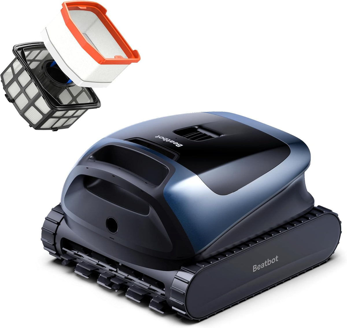 Limpiafondos automático Beatbot, Sora 30 Limpiafondos Piscina Kit con Cesta de Filtro Dual Ultrafino