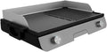 Parrillas eléctricas de exterior de Cecotec, Barbacoa Eléctrica de Sobremesa PerfectRoast 3000 Inox. 3000 W, Superficie de cocinado Mixta