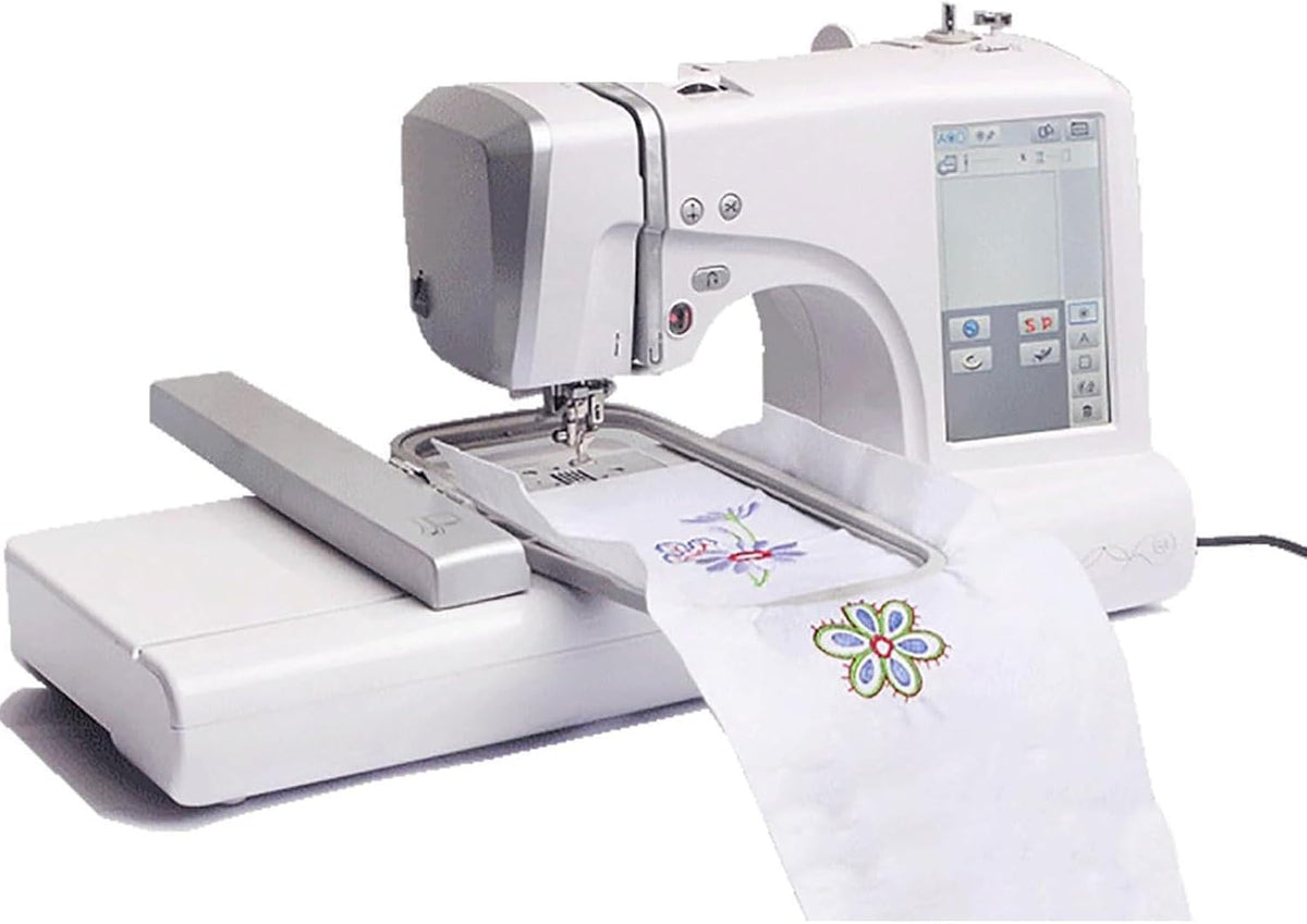 Máquinas de coser controladas electrónicamente Generic, Combo de máquina de coser y bordar, pantalla táctil de 7 pulgadas, 162 puntadas, 150 diseños