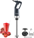 Batidoras de mano de VEVOR, Batidora de Mano 750 W 755 mm Licuadora de Inmersión Comercial de Alta Resistencia Velocidad Variable Hoja de Acero
