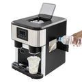 TTISJHK Máquinas para hacer hielo, Máquina de hielo 3 en 1 con dispensador de agua y cubitos de hielo, triturador de hielo y pantalla LCD, producción