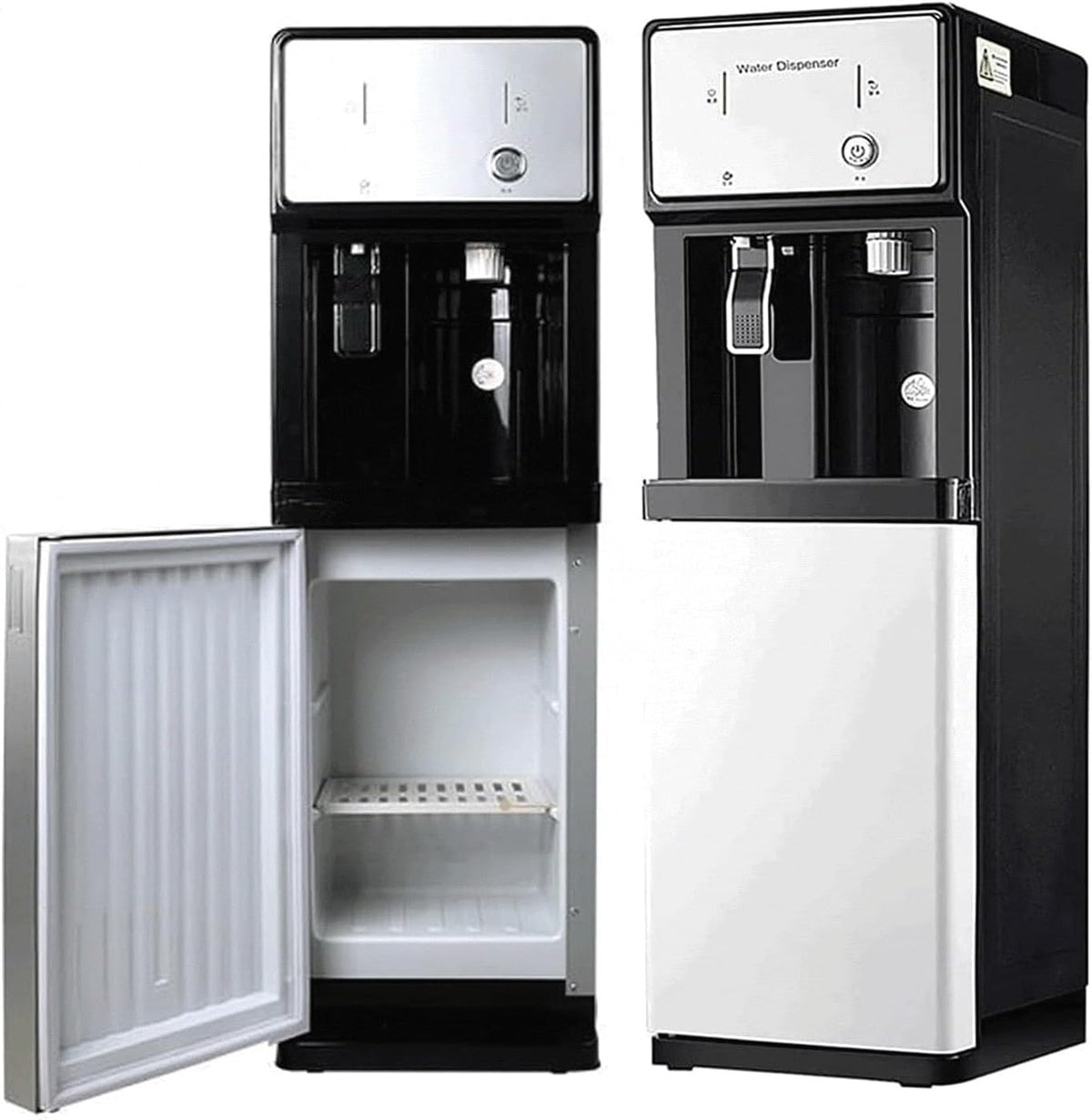 Dispensadores de agua fría y fuent JBKNAN, Dispensador De Agua De Carga De Unidad Independiente con Alimentación por Red, Dispensador De Agua Fría Y