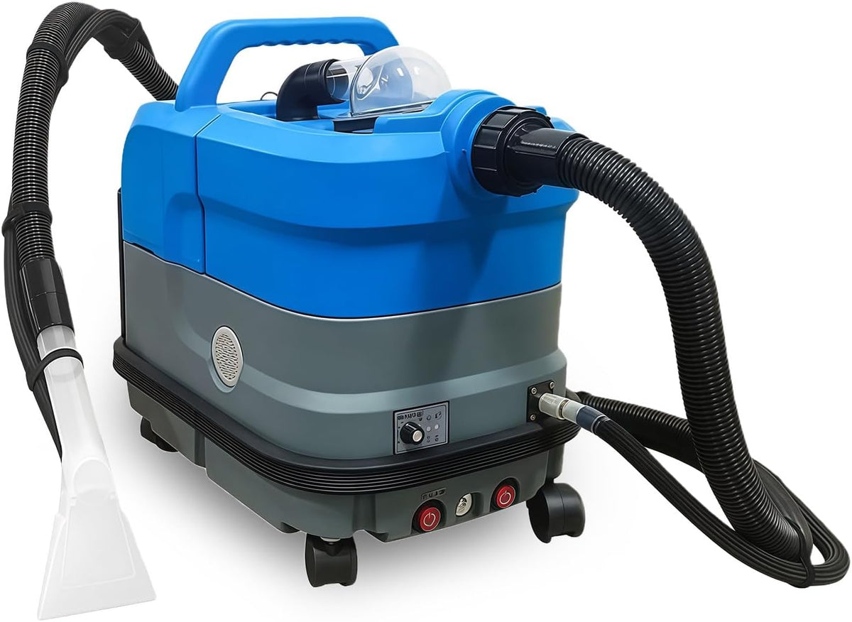 Aspiradoras para alfombra Extractora Pro calentada para alfombras/tapicería, 7, 5L Tanque Limpio+12L Tanque Sucio extraíble, 6 Accesorios, para