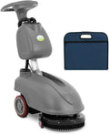 Ulsonix Aspiradoras escoba, Máquina de Limpieza de Suelos/aspiradora con batería, 35 cm, 1350 m²/h, 200 RPM, 1, 5 h, Tiempo de Funcionamiento 7 + 12