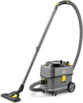 Aspiradoras industriales para sólidos y líquido Aspiradora seca T 10/1 ADV HEPA, para suelos textiles y duros, depósito de 10 litros, potencia: 585 W