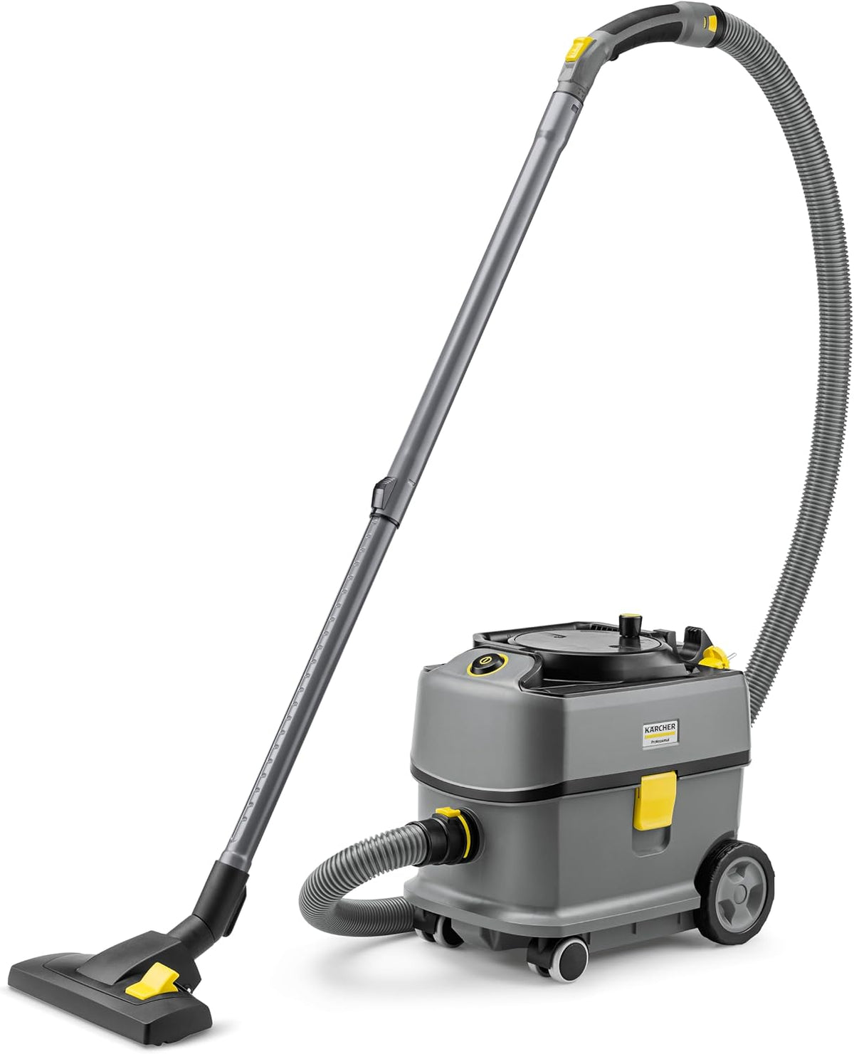 Aspiradoras industriales para sólidos y líquido Aspiradora seca T 10/1 ADV HEPA, para suelos textiles y duros, depósito de 10 litros, potencia: 585 W