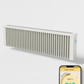 AeroFlow Calentadores de espacio de propano, Calefacción eléctrica con núcleo de memoria Chamotte FlexiSmart Pro compatible con WLAN, control de