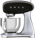 Smeg SMF04AZUL Robots de cocina, Robot de cocina - 10 velocidades - Sistema de arranque suave y funcionamiento continuo - Cuenco mezclador de 4, 8