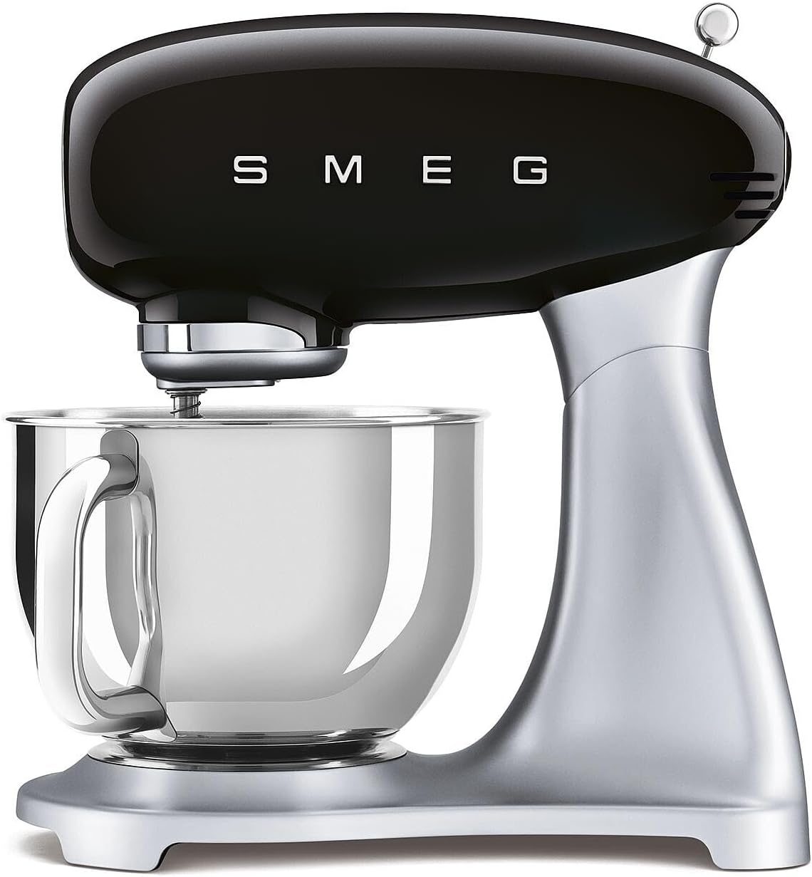 Smeg SMF04AZUL Robots de cocina, Robot de cocina - 10 velocidades - Sistema de arranque suave y funcionamiento continuo - Cuenco mezclador de 4, 8