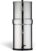 British Berkefeld Cartuchos de filtrado para el agua, Sistema De Filtro De Agua Por Gravedad De Acero Inoxidable De 12 Litros