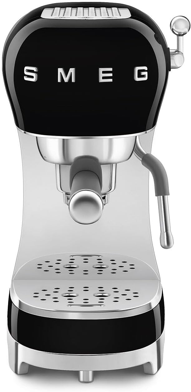 Cafeteras individual Smeg, ECF02RDEU Siebträger Espresso-/Kaffemaschine black