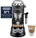 Cafetera automática De'Longhi Dedica Style, Perfetto Cafetera Espresso Manual Compacta, Espumador de Leche Manual para Espresso y Cappuccino