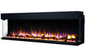 endeavour fires and fireplaces Chimenea eléctrica, Endeavour Fires Chimenea Eléctrica Rosedale 3D de 60'/1530mm para Pared Multimedia con Múltiples