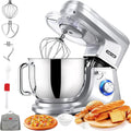 CHeflee Batidoras amasadora, Batidora Amasadora Profesional 2000W Amasadora de Pan con Recipiente de Acero Inoxidable de 8 L Multifuncional Amasadora