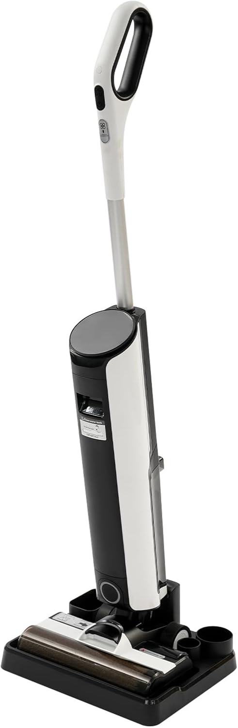 Aspiradoras escoba AHSSBSA, Fregona eléctrica de 110 W, 1100 rpm, inalámbrico, inteligente, 2600 mAh, indicador LED, limpieza al mismo tiempo, IPX4