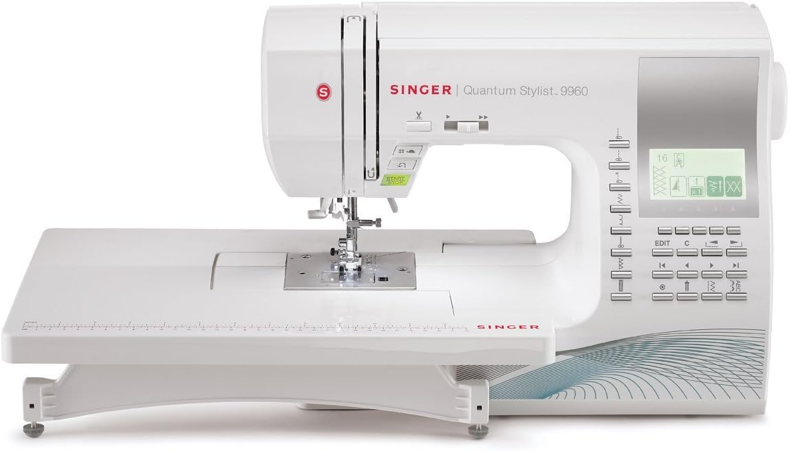 Máquinas de coser básica Quantum Stylist 9960 - Máquina de Coser Electrónica, Singer