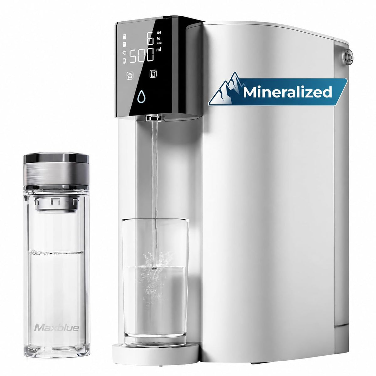 C1SL de Waterdrop, sistemas integrado, Sistema de Ósmosis Inversa Mineralizada, Agua Ambiente